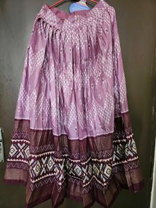 Maroon Lehenga Choli Set, ready to wear