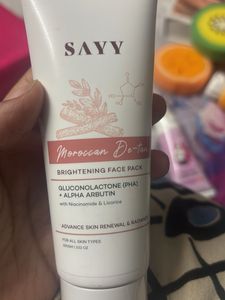 Savyy Moroccan De-Tan Face Pack