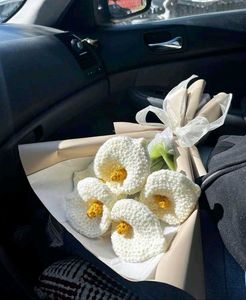 Handmade Crochet Calla Lily Bouquet