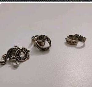 Boho oxidised Ear Cuffs