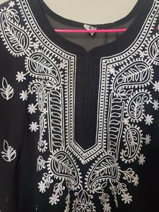 Elegant Black Kurta