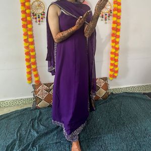 Elegant Purple dress