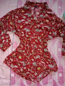 Floral Print Shirt