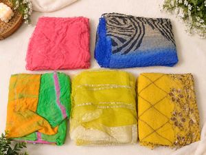 Vibrant Silk Dupattas - 150 per piece