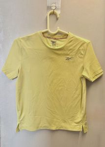 Reebok Yellow Athletic T-Shirt