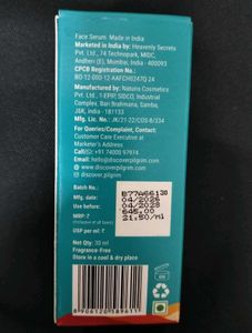 Pilgrim 10% Vitamin C Face Serum (2piece)