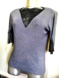 🔥Buy 1, Get 1 Free🔥Sparkling Diamond Mesh Top