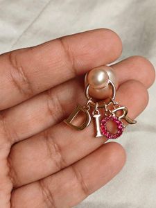 Dior Pearl &amp; Crystal Earrings