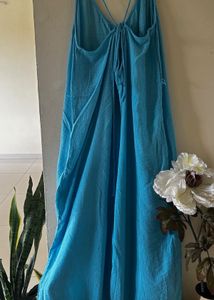 H&amp;M Vibrant Blue Palazzo Pants
