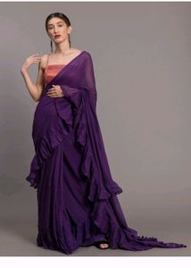 Suta Pur Solid Pure Cotton Purple Sa