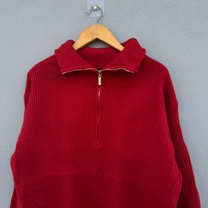 Red Pullover Sweater