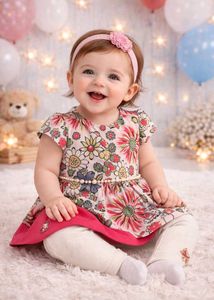 Cute Girls' Fleece Pajama Set