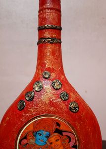Elegant Bottle Art