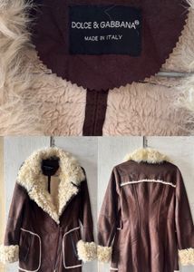 Authentic D&G faux fur coat