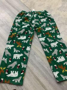 Cozy Fleece Animal Print Pajama Pants