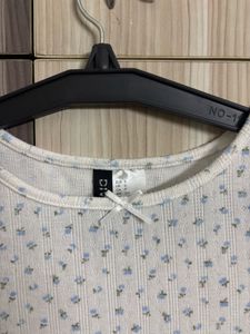 12 H&amp;M Jersey Ribbon top