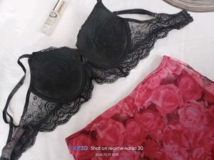 Lace Bra &amp; Shorts Set