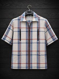 Classic Zipper Shirt For Man