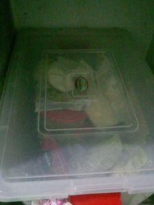 plastic large size storage container