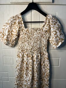 Floral Print Midi Dress