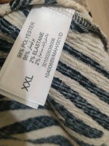 Chic Zebra Print Top