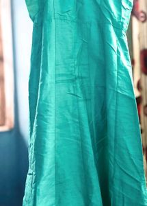 Elegant Teal Ethnic Gown