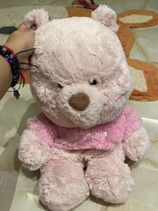 Winnie the Pooh plushie with blanket