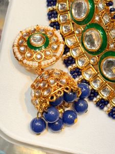 Elegant Kundan Jewelry Set