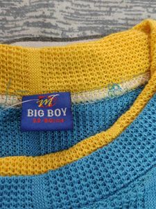 Cosco Club Blue &amp; Yellow Sweater