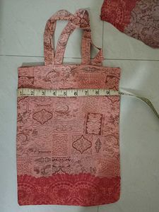 Stylish Printed Dupatta with Matching Bag
