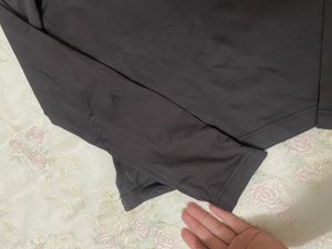 brown sporty Long Sleeve Top