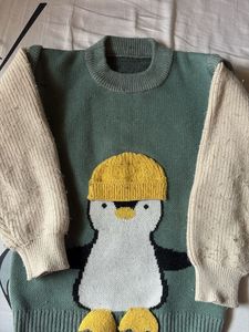 Penguin Graphic Knit Sweater