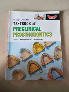 Textbook of Preclinical Prosthodontics for II BDS