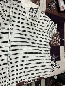 Striped Polo T-Shirt