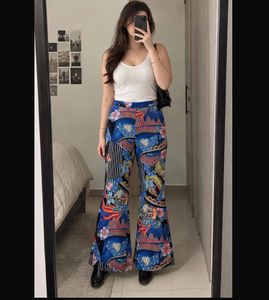 Velvet Boho Flare Pants