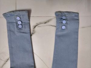 Classic Straight Fit Light Blue Denim Jeans
