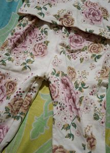 Floral Print Baby Jumpsuit