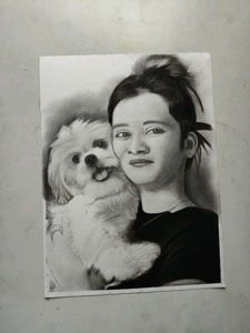Hand-Drawn Portrait Sketch