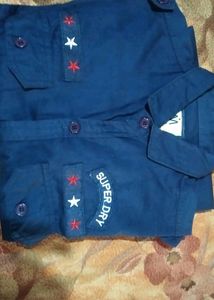 Navy blue shirt