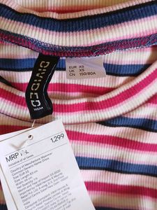 H&amp;M Divided Striped Dress