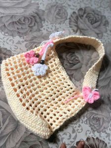 Handmade Crochet Sling Bag