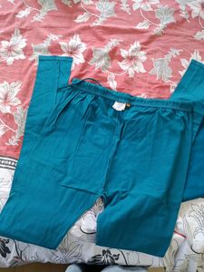 Blue Leggings And Dupatta