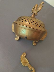 Antique Brass Incense Burner