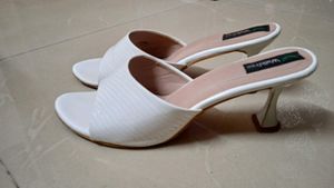 Stylish White Heels
