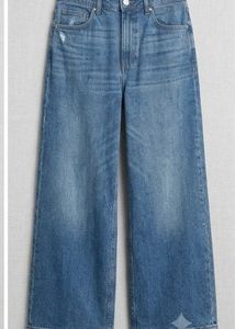 high waist Wide Leg Jeans