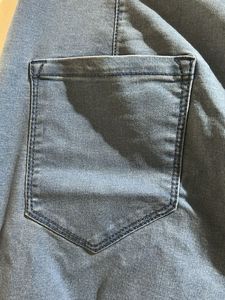 Light Wash Jeans with Side Stripe