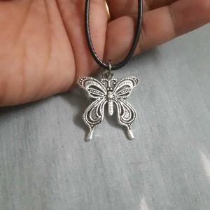 Butterfly Pendant Necklace
