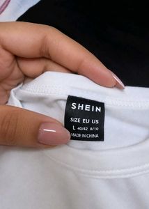 Classic White Crew Neck T-Shirt