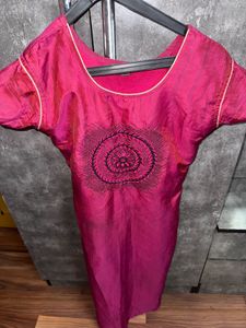 Kurti with purple