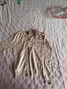 Chic Bow Detail Cardigan